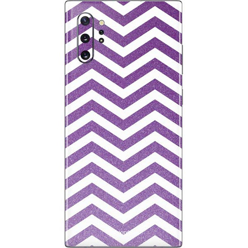 Purple Chevron Galaxy Note 10 Plus Skin