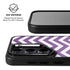 Purple Chevron Galaxy S24 FE Kickstand Case