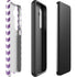 Purple Chevron Galaxy S25 Impact Case