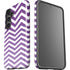 Purple Chevron Galaxy S25 Impact Case