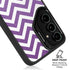 Purple Chevron Galaxy S25 Plus Kickstand Case