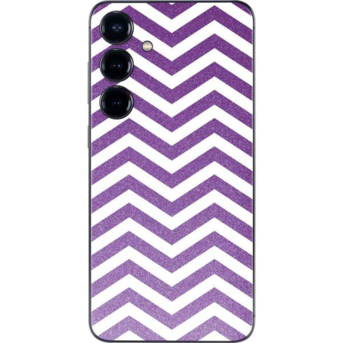 Purple Chevron Galaxy S25 Plus Skin