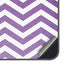 Purple Chevron Galaxy S25 Skin