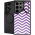 Purple Chevron Galaxy Cases