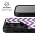 Purple Chevron Galaxy S25 Ultra Kickstand Case