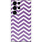 Purple Chevron Galaxy S25 Ultra Skin