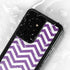 Purple Chevron Galaxy S24 Ultra Waterproof Case