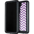 Purple Chevron Galaxy S24 Waterproof Case