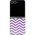 Purple Chevron Galaxy Z Flip6 Skin