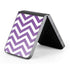 Purple Chevron Galaxy Z Flip6 Skin