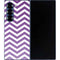 Purple Chevron Galaxy Z Fold6 Skin