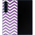 Purple Chevron Galaxy Z Fold6 Skin