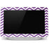 Purple Chevron Google Home Hub Skin