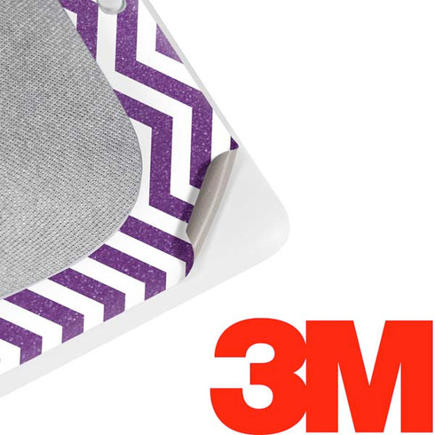 Purple Chevron Google Home Hub Skin