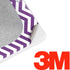 Purple Chevron Google Home Hub Skin