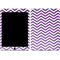 Purple Chevron iPad Skins