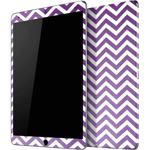 Purple Chevron iPad Skins