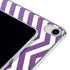 Purple Chevron iPad 11th Gen (2025) Clear Case