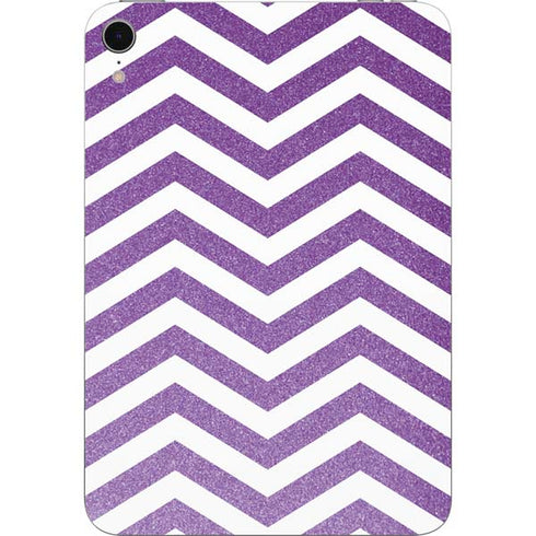 Purple Chevron Apple iPad Mini Skin