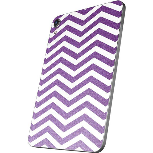 Purple Chevron Apple iPad Mini Skin