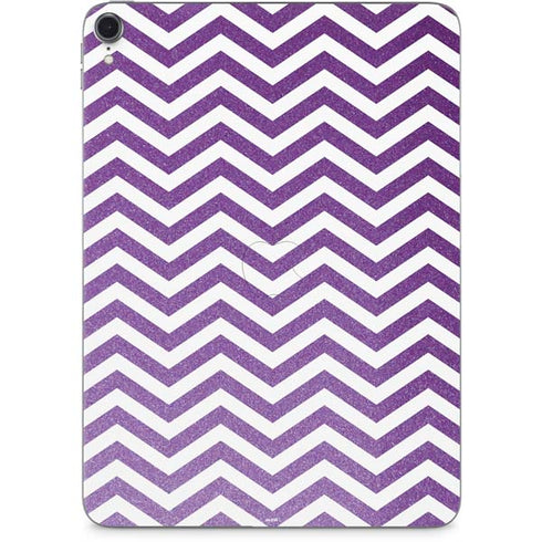 Purple Chevron Apple iPad Pro Skin