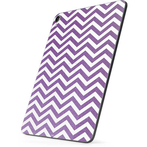 Purple Chevron Apple iPad Pro Skin