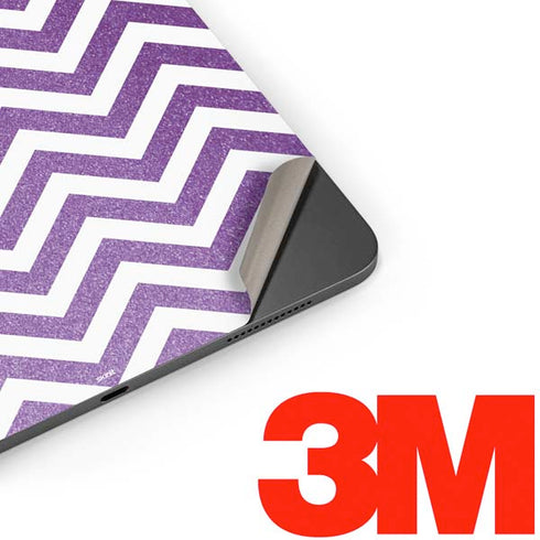 Purple Chevron Apple iPad Pro Skin