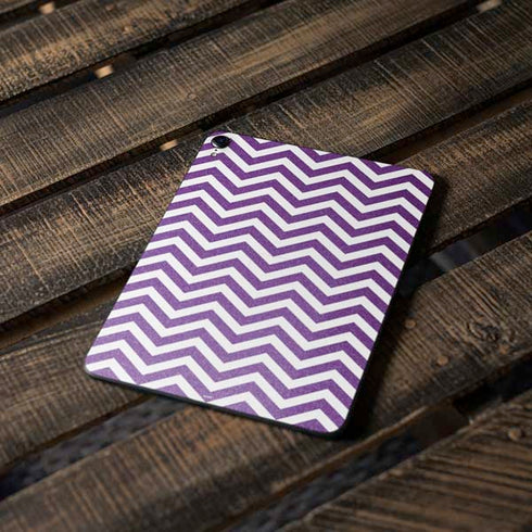 Purple Chevron Apple iPad Pro Skin
