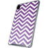 Purple Chevron iPad Cases