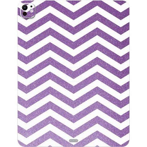 Purple Chevron iPad Pro 13in M4 (2024) Skin