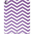 Purple Chevron iPad Pro 13in M4 (2024) Skin