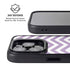 Purple Chevron iPhone 13 Pro Kickstand Case