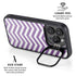 Purple Chevron iPhone 13 Pro Max Kickstand Case
