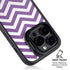 Purple Chevron iPhone 14 Pro Max Kickstand Case
