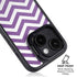 Purple Chevron iPhone 15 Plus Kickstand Case