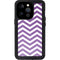Purple Chevron iPhone 15 Pro Waterproof Case