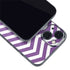 Purple Chevron iPhone 15 Skin