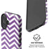 Purple Chevron iPhone 16 Magsafe Impact Case