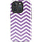 Purple Chevron iPhone 16 Pro Impact Case