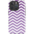 Purple Chevron iPhone 16 Pro Max Impact Case