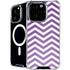 Purple Chevron iPhone 16 Pro Max MagSafe Case