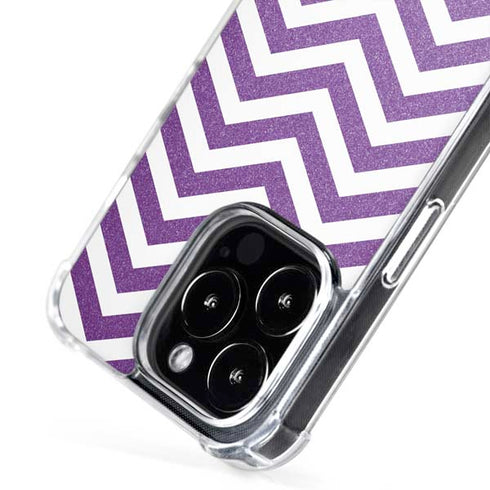 Purple Chevron iPhone 16 Pro Max MagSafe Case