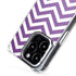 Purple Chevron iPhone 16 Pro Max MagSafe Case