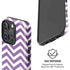 Purple Chevron iPhone 16 Pro Max Magsafe Impact Case