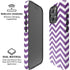 Purple Chevron iPhone 16 Pro Max Magsafe Impact Case