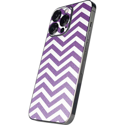 Purple Chevron iPhone 16 Pro Skin