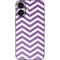Purple Chevron iPhone 16 Skin