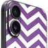 Purple Chevron iPhone 16 Skin