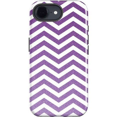 Purple Chevron iPhone 16e Impact Case