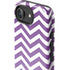 Purple Chevron iPhone 16e Impact Case
